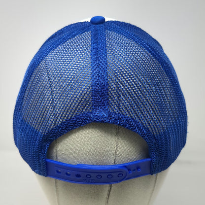 Otto Dave & Buster's Most Valuable Dad MVD Blue One Size Trucker Hat Snapback