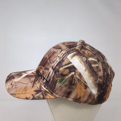 PLATT Slideback Hat Camouflage One Size Adjustable Embroidered Polyester