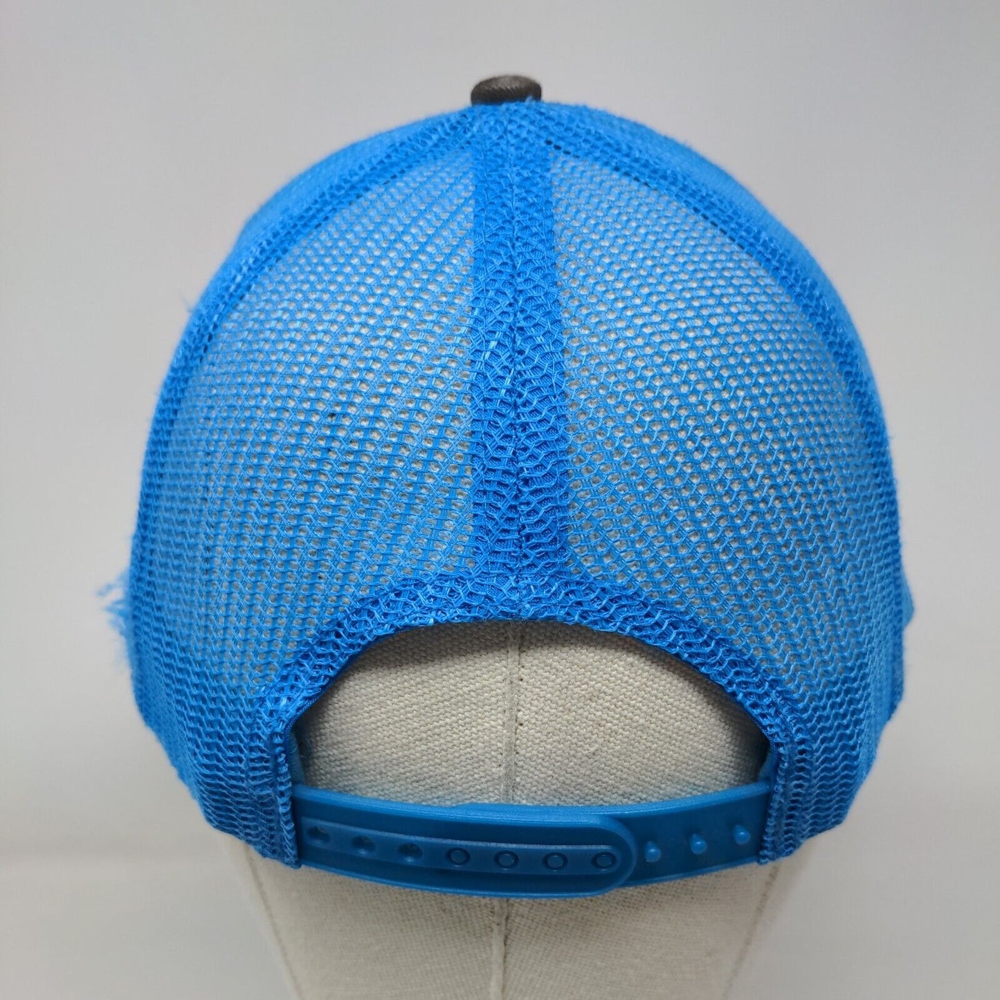 Hit Wear Snapback Mesh Back Trucker Hat Multi OSFA Embroidered Colorblock