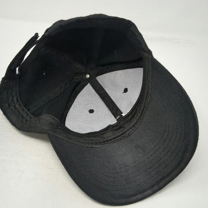 TRS Hotels Logo Black Baseball Cap One Size Embroidered Strapback Hat 6 Panel