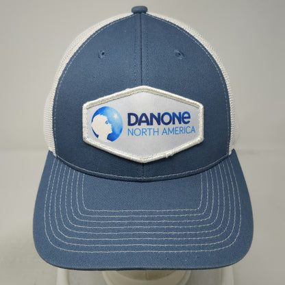Outdoor Cap Trucker Hat Blue One Size Danone North America Mesh Back Snapback