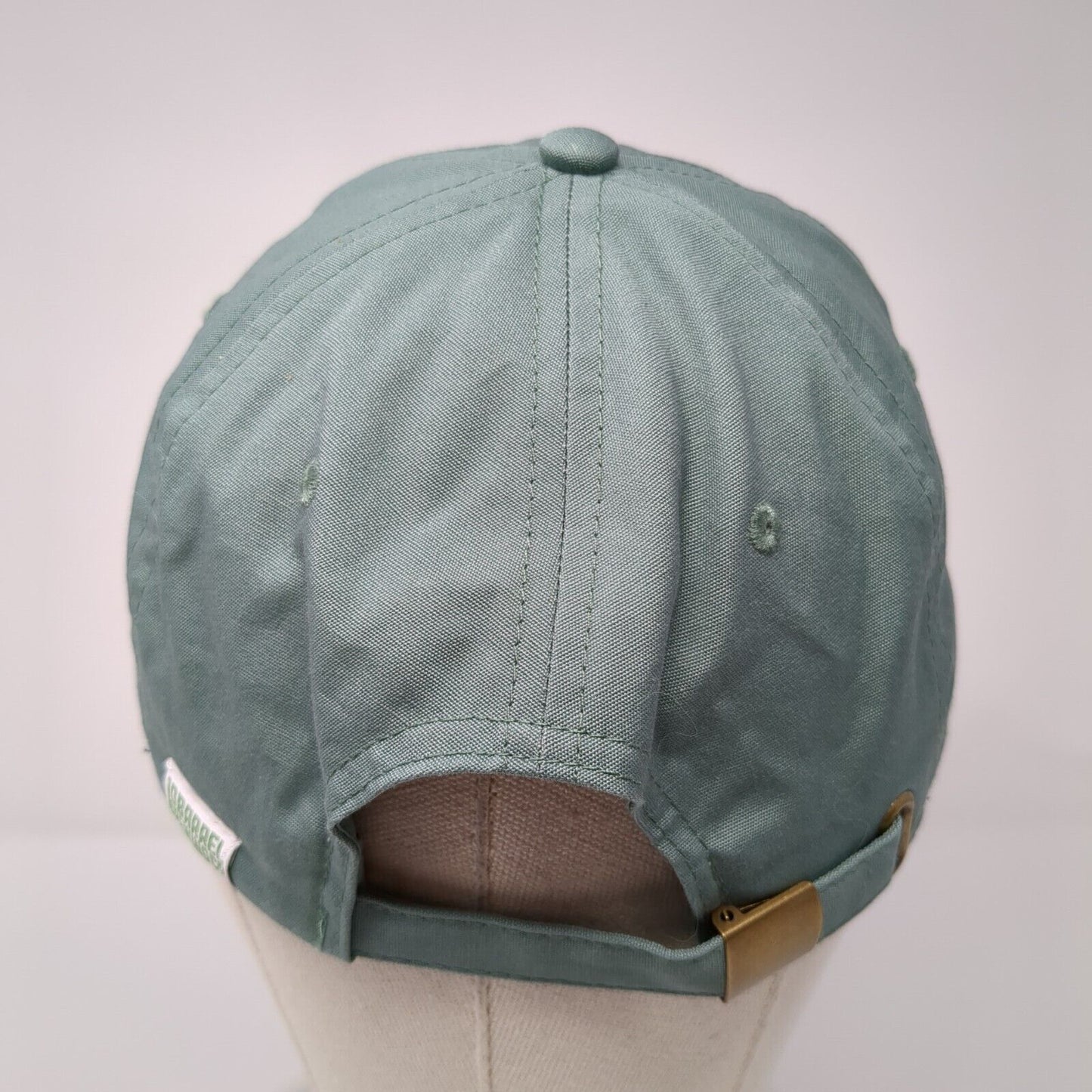 Chillax Drink A Beer Slideback Hat Green OS Adjustable Davie Embroidered Cotton