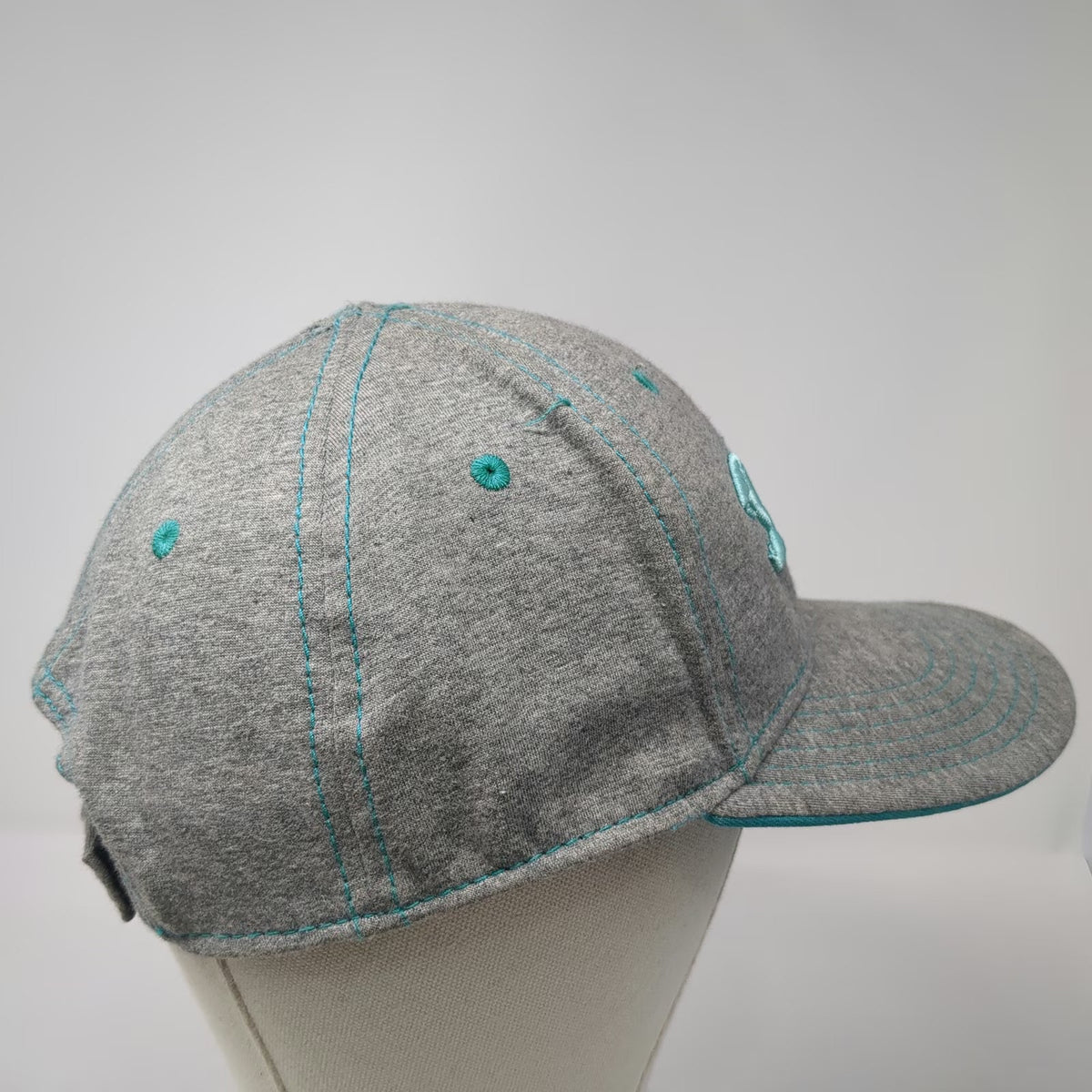 G. Loomis Baseball Cap Gray One Size Fish Skeleton Embroidery Hat