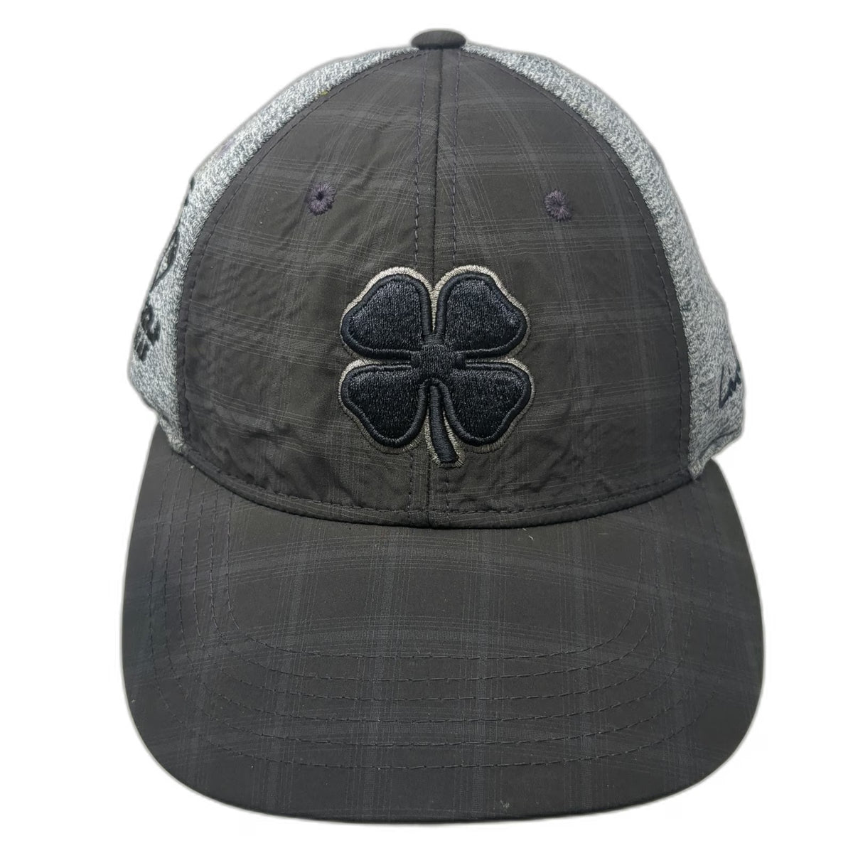 Black Clover Baseball Cap Gray XL Topgolf Las Vegas Live Lucky Memory Fit Hat