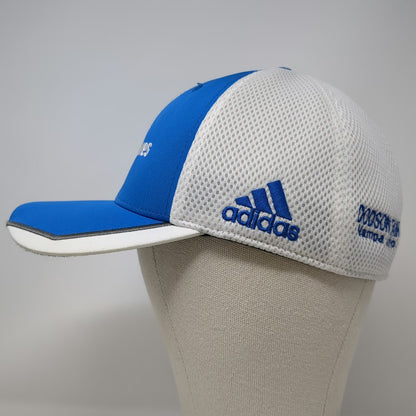 Adidas Baseball Cap Blue M Edward Jones TaylorMade Dodson Team Mesh Golf Hat