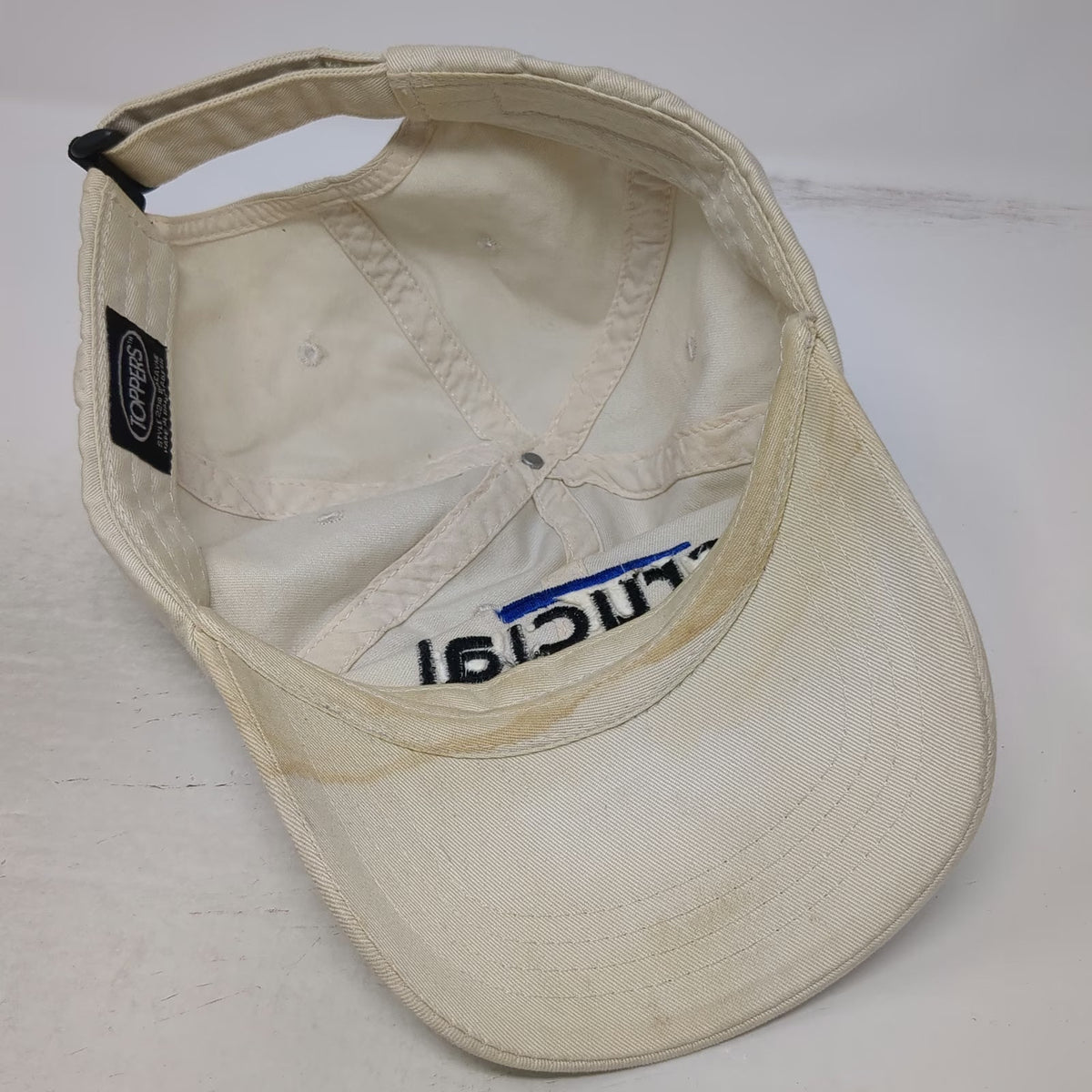 Toppers Baseball Cap Beige One Size Crucial Technology Slideback Hat