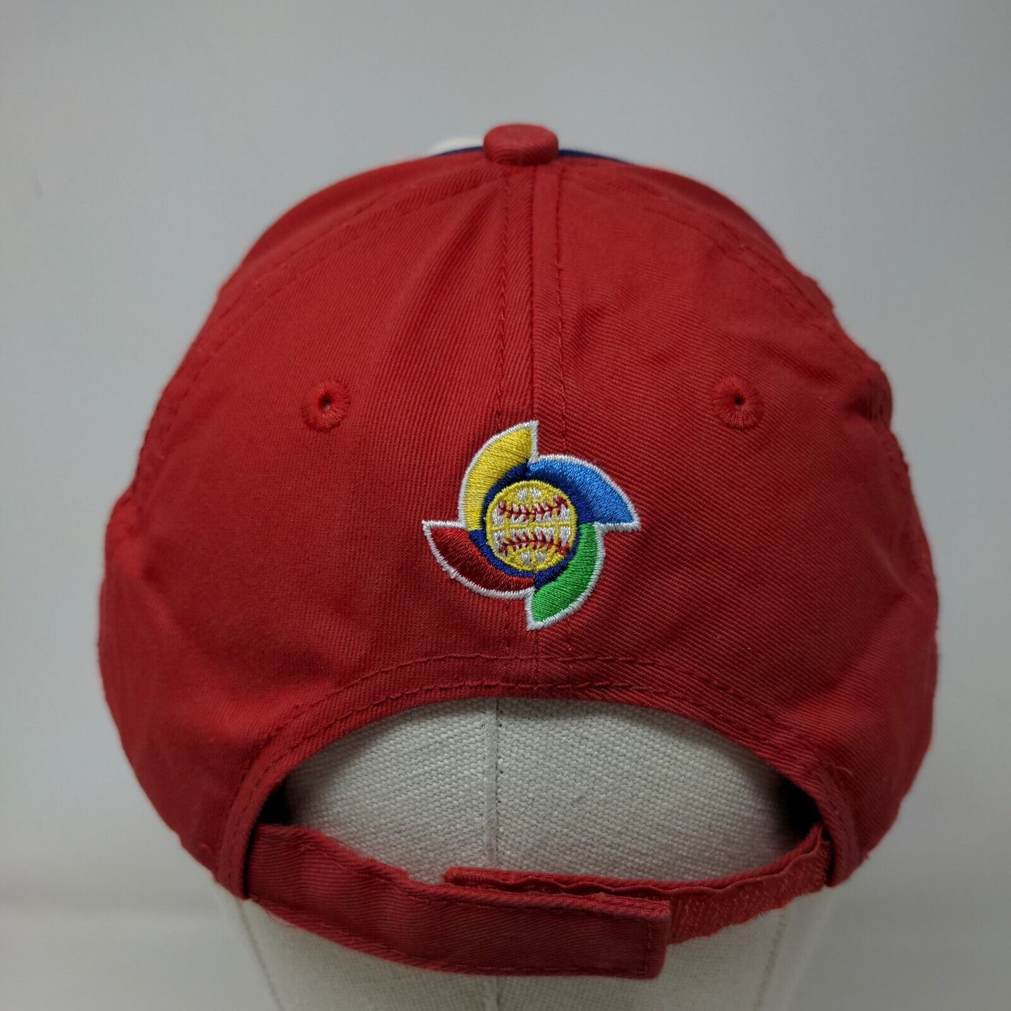 New Era Men's Strapback Hat Multicolors OSFA Embroidered World Baseball Classic