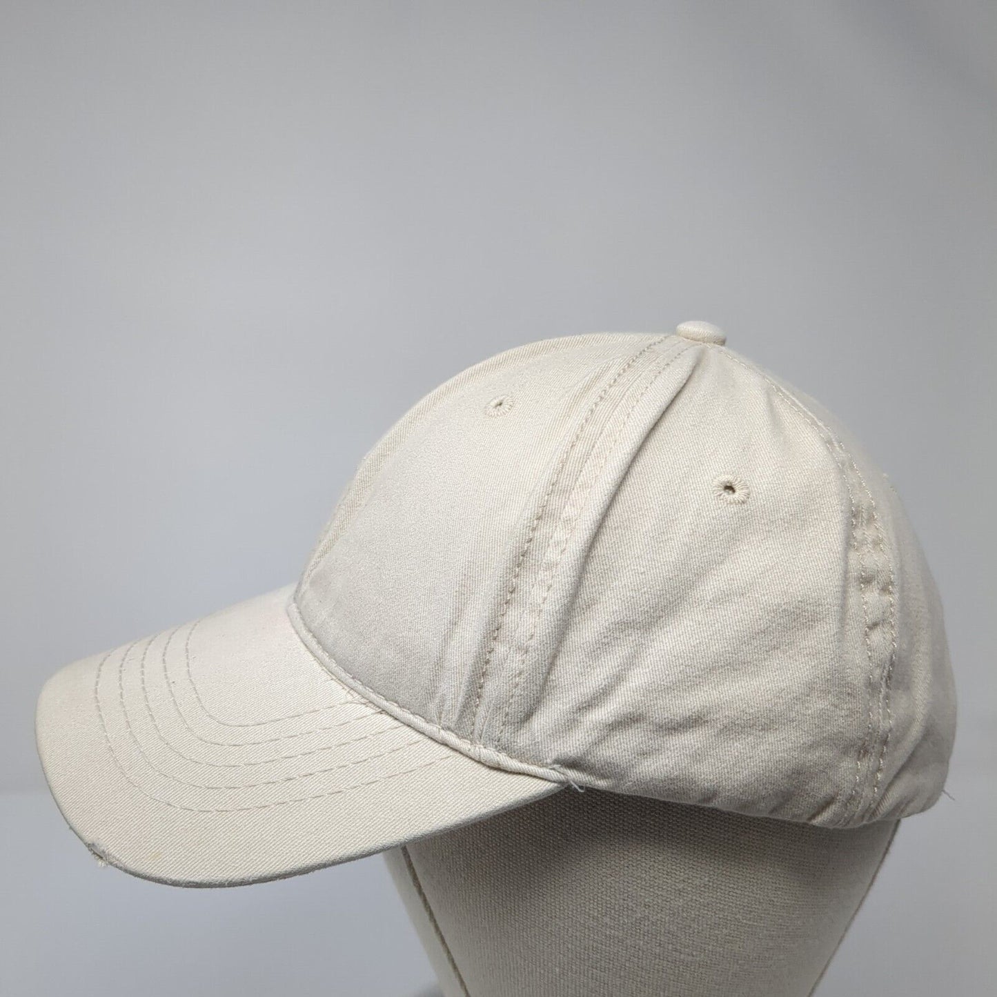 Unbranded Slideback Hat Brown Tan One Size Adjustable Blank Outdoor