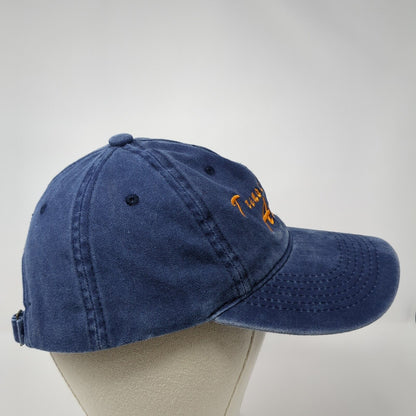 Treasure Valley Auction Slideback Hat Blue OS Adjustable Embroidered 6 Panel