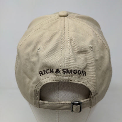 Amber Bock Men's Slideback Hat Tan Size OSFA Embroidered Logo 100% Cotton Beer