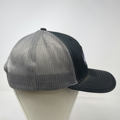 Richardson Trucker Hat Black One Size Snapback Mesh Bingham Ag Services Idaho