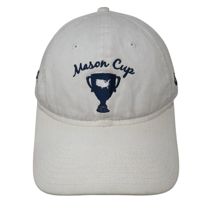 Mason Cup Slideback Hat White One Size Adjustable New Era 9Twenty