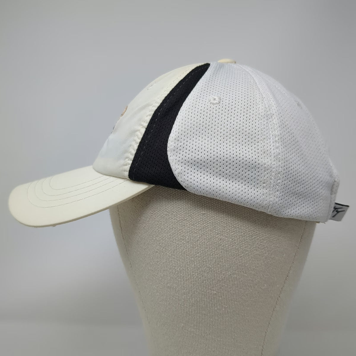 Town Talk Baseball Cap White One Size Nylon Mesh The Witch Graphic Strapback Hat