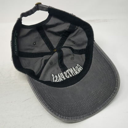 Legacy Grants Pass Oregon Gray One Size Baseball Cap Slideback Strap Cotton Hat