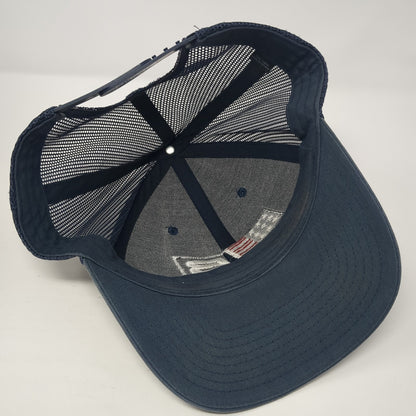 USA Flag Bare Performance Nutrition Trucker Hat Black One Size Adjustable