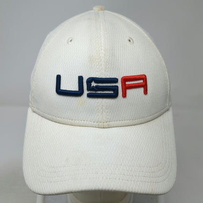 New Era Baseball Cap White One Size Ryder Cup 2020 USA Golf Slideback Hat