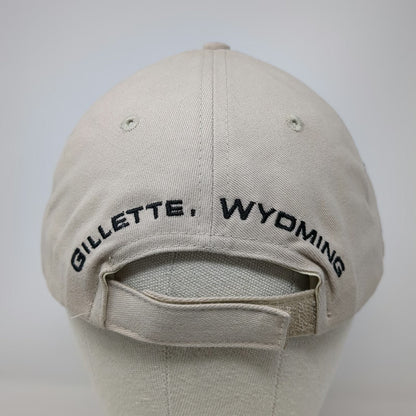 Marr Baseball Cap Beige One Size Ford Thunder Basin Gillette Wyoming 23 Hat