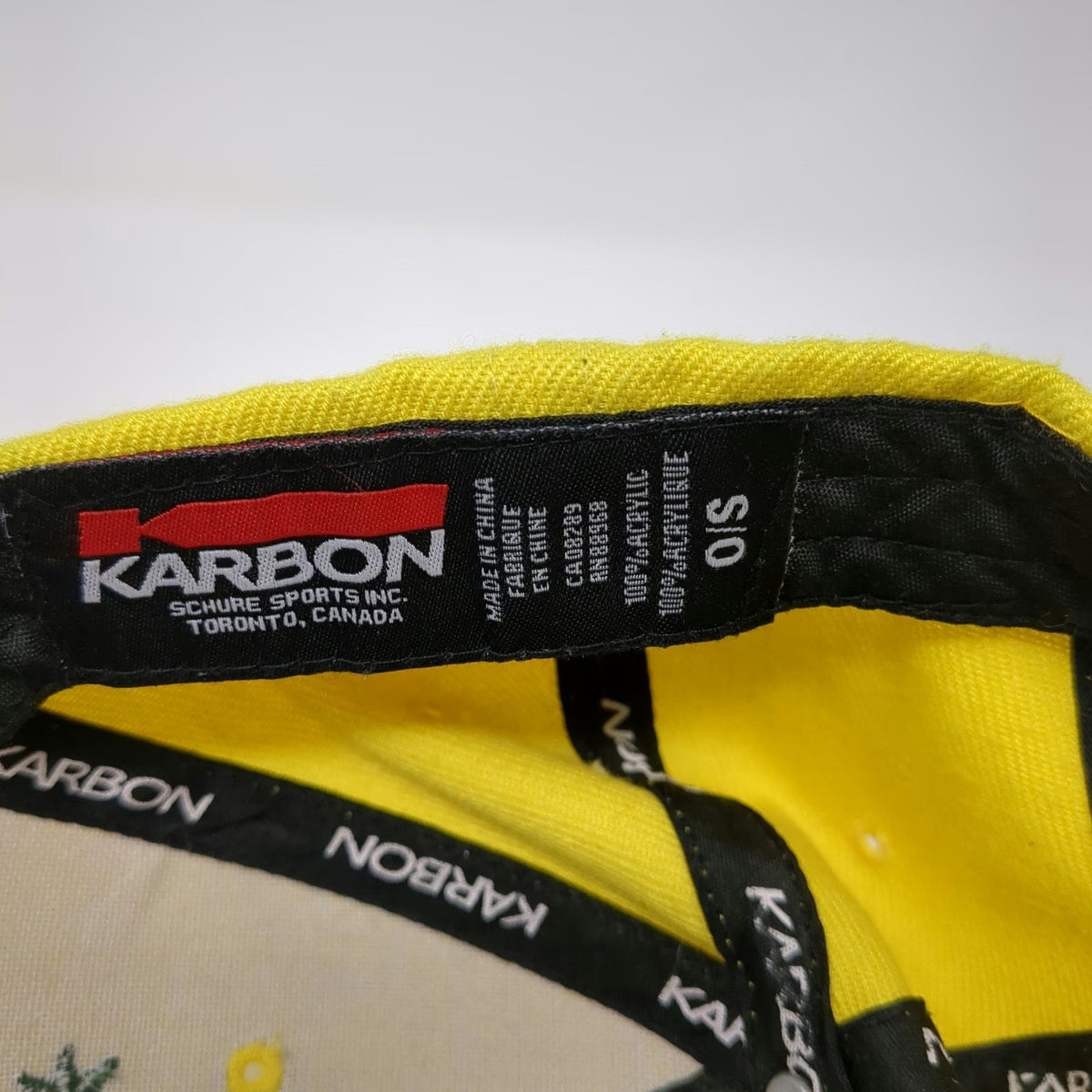 Karbon AUS Australia PyeongChang 2018 Olympics Baseball Cap Yellow One Size