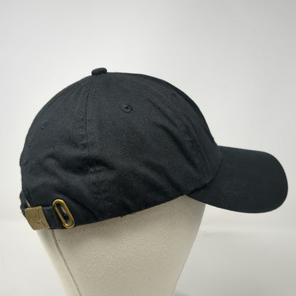 Sand Cloud Baseball Cap Black One Size Shark Fin Adjustable Slideback Hat