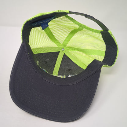 IP Poy Snapback Trucker Hat Multi One Size Mesh Back Port Authority