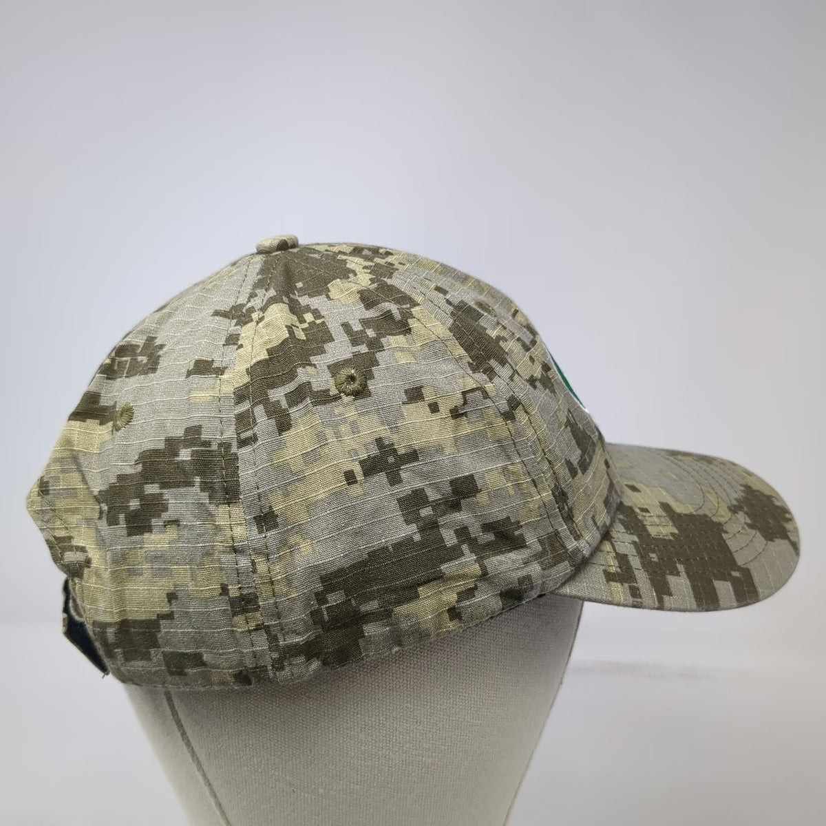 Scotts Baseball Cap Beige One Size Digital Camo Garden Lawn Care Logo Work Hat