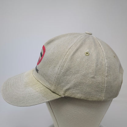 Nissun Cap 5 Panel Beige One Size Snapback 1-888-DIG-SAFE Digging Safety Hat