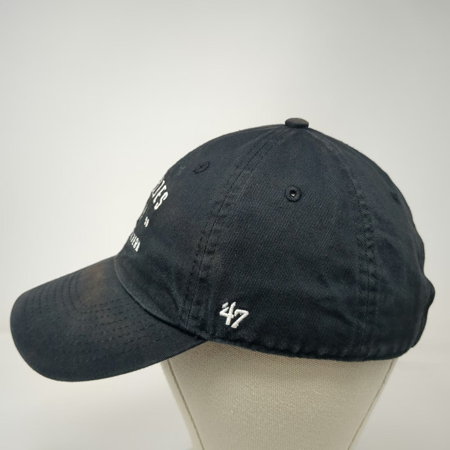 '47 Northeastern Huskies NCAA Cap Black One Size Adjustable Curved Brim Logo Hat