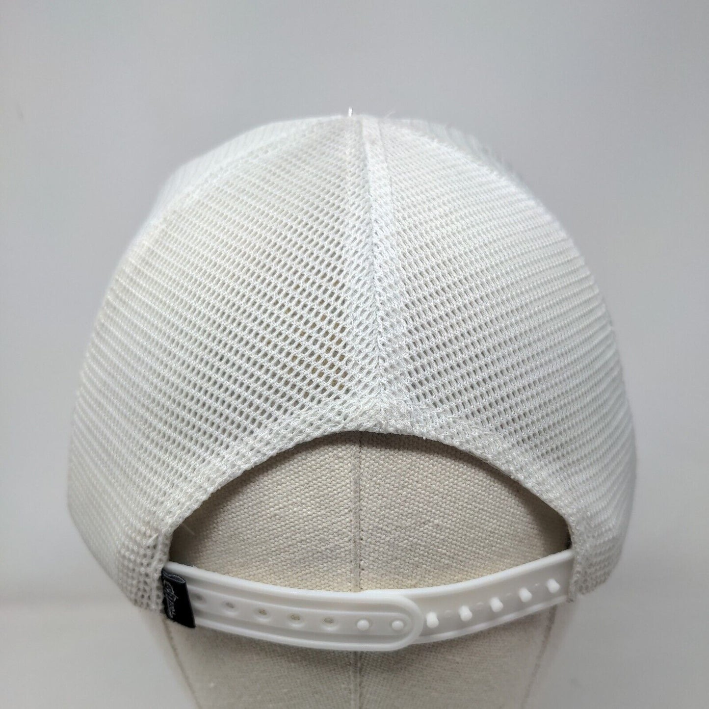 Reel Life Snapback Mesh Back Trucker Hat Blue OSFM Colorblock