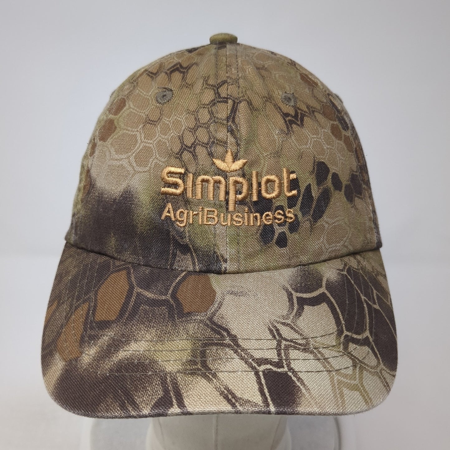 Simplot Agri Business Baseball Cap Multicolor OS Adjustable Camo Port Authority