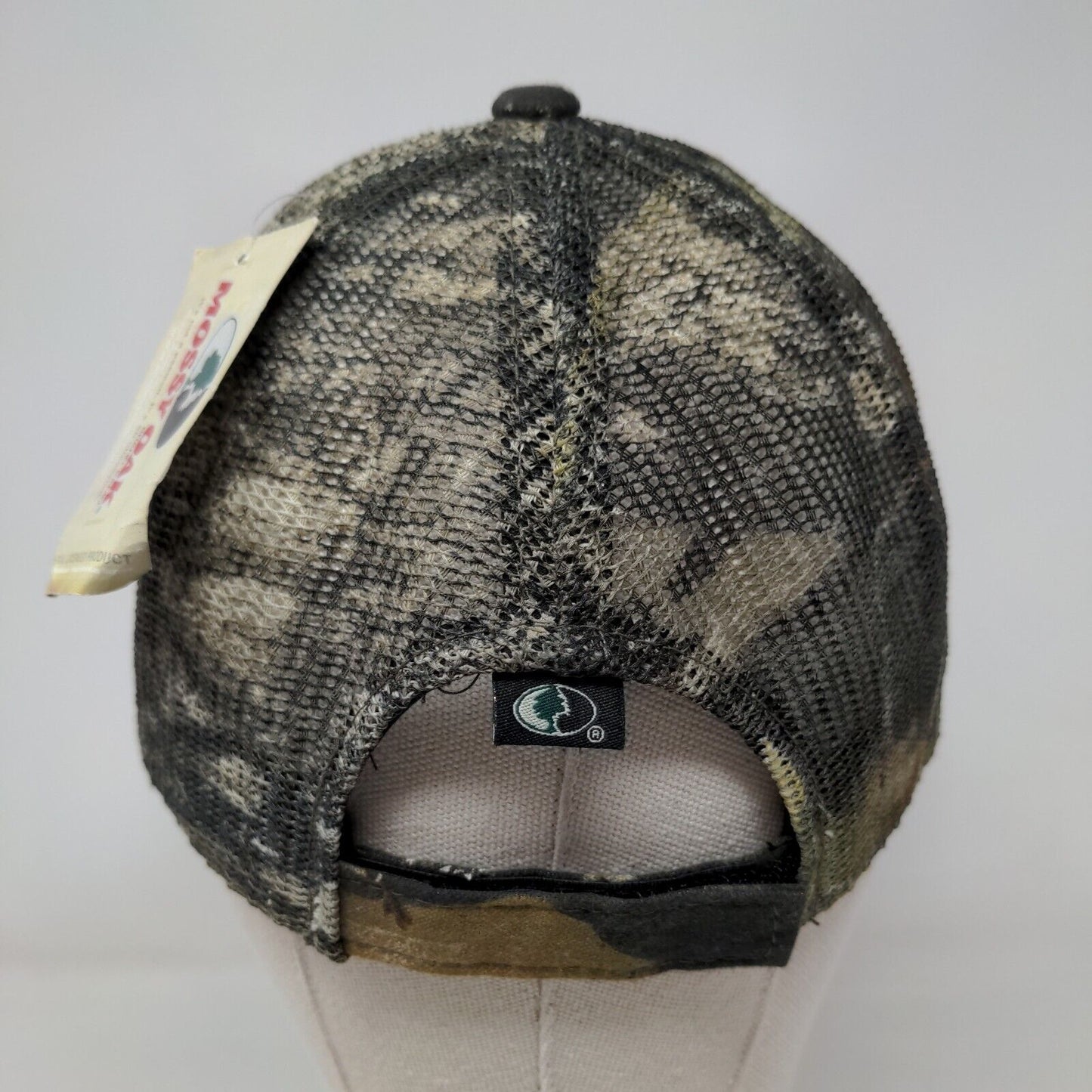 RK Oil LLC Strapback Trucker Hat Camouflage OSFM Adjustable Mesh Back W/Tags