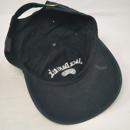 Jack Daniel's Baseball Cap Blue One Size Slideback Hat Embroidered Logo Curved