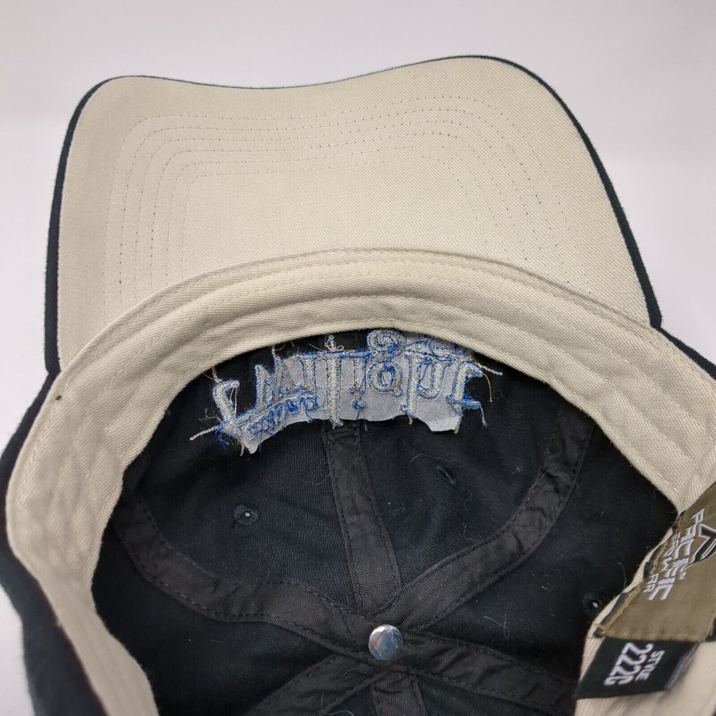 Alaska Twilight Strapback Hat Black One Size Petersburg Pacific Headwear