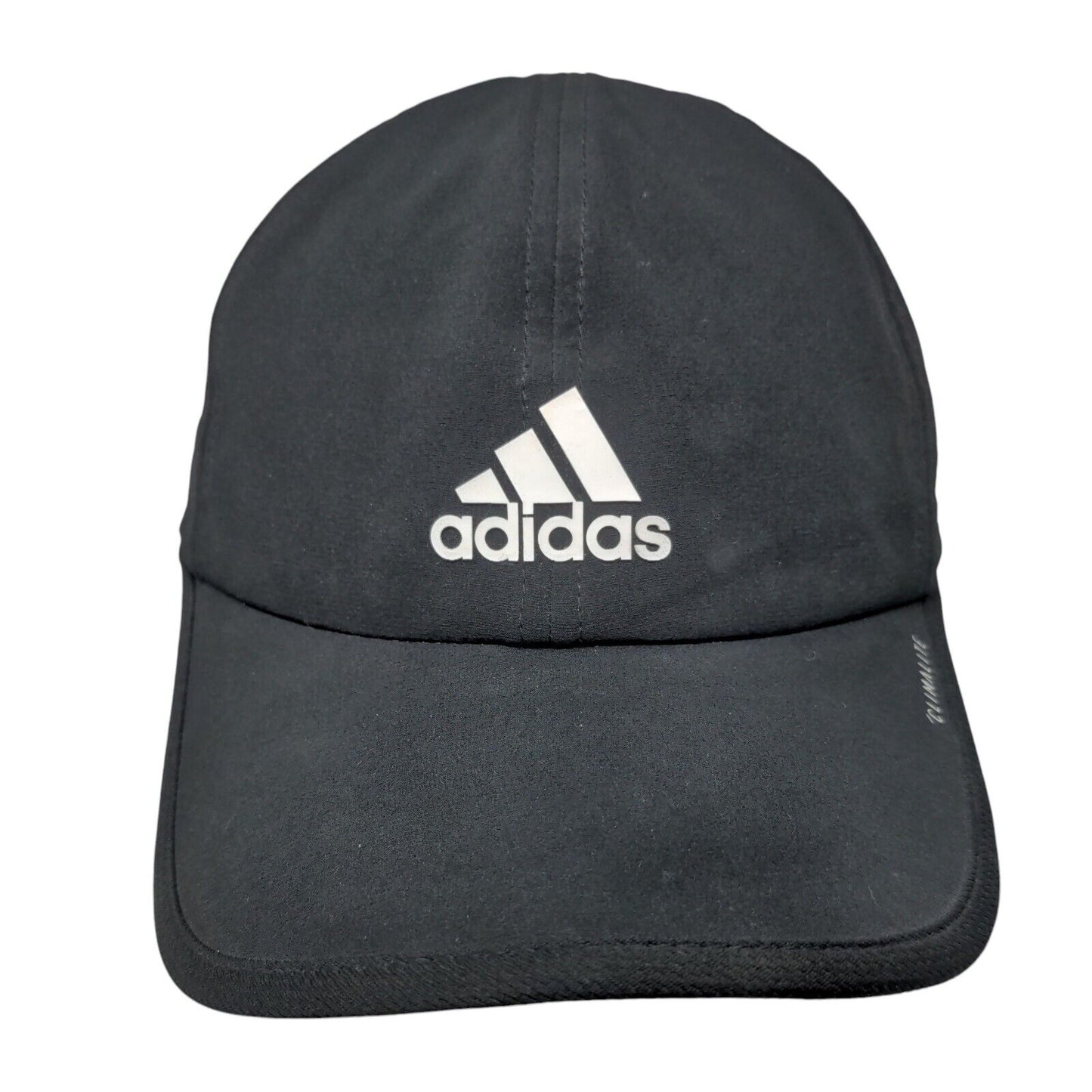 Adidas 3 Stripes Climalite Strapback Hat Black One Size Adjustable