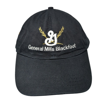 General Mills Blackfoot Slideback Hat Black One Size Port & Company