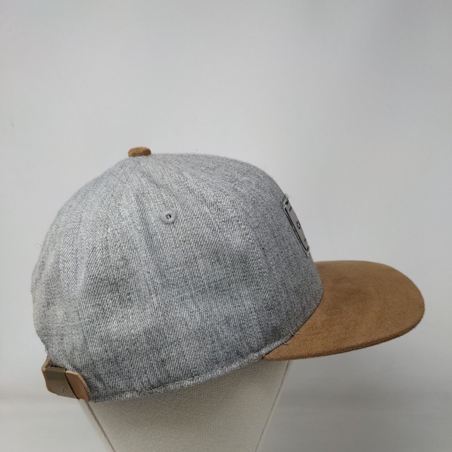 Official Premium California Exports Patch Slideback Hat Gray OSFA Lids