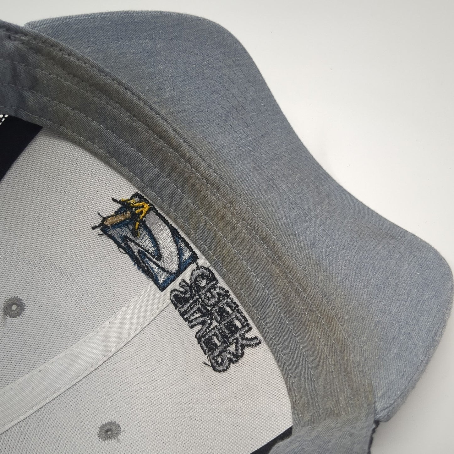 Silver Creek Snapback Trucker Hat Gray One Size Adjustable Mesh Back Richardson