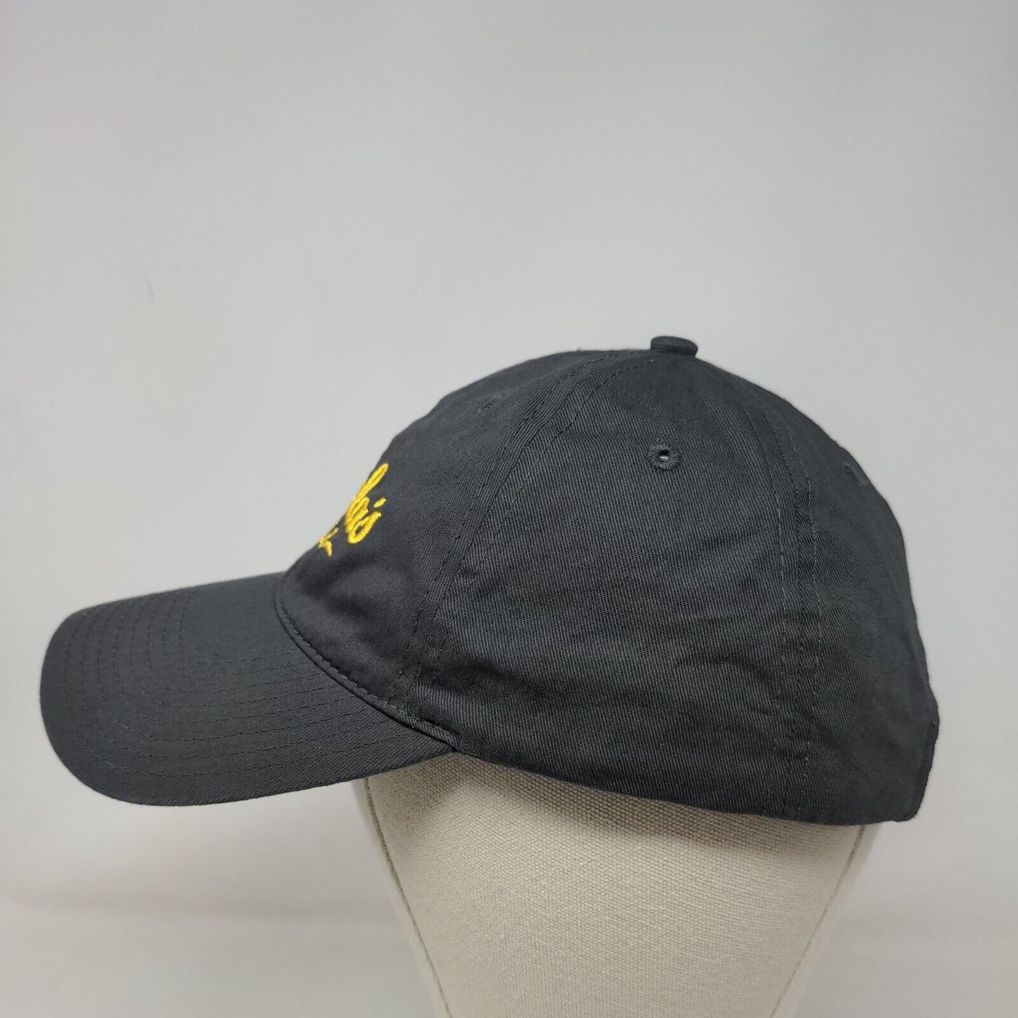 Cabela's Club Slideback Hat Gray OSFM Embroidered Adjustable Vented Holes