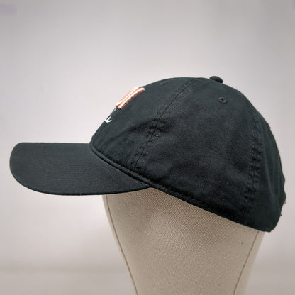 BOI Hoopla Slideback Hat Black OSFA Adjustable Embroidered Cap America