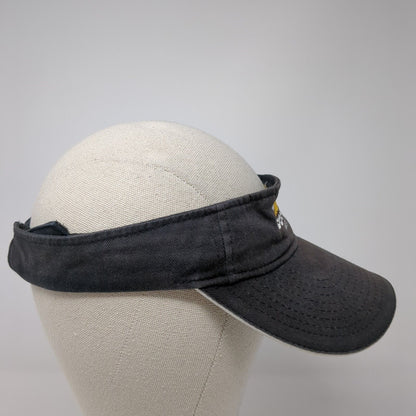 Roaring Springs Water Park Strapback Sun Visor Hat Black One Size