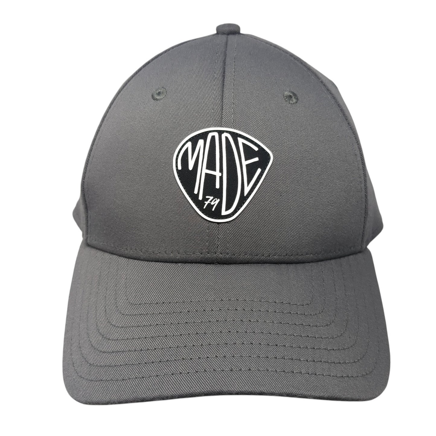 Made 79 Snapback Hat Gray One Size Adjustable Embroidered 6 Panel TaylorMade