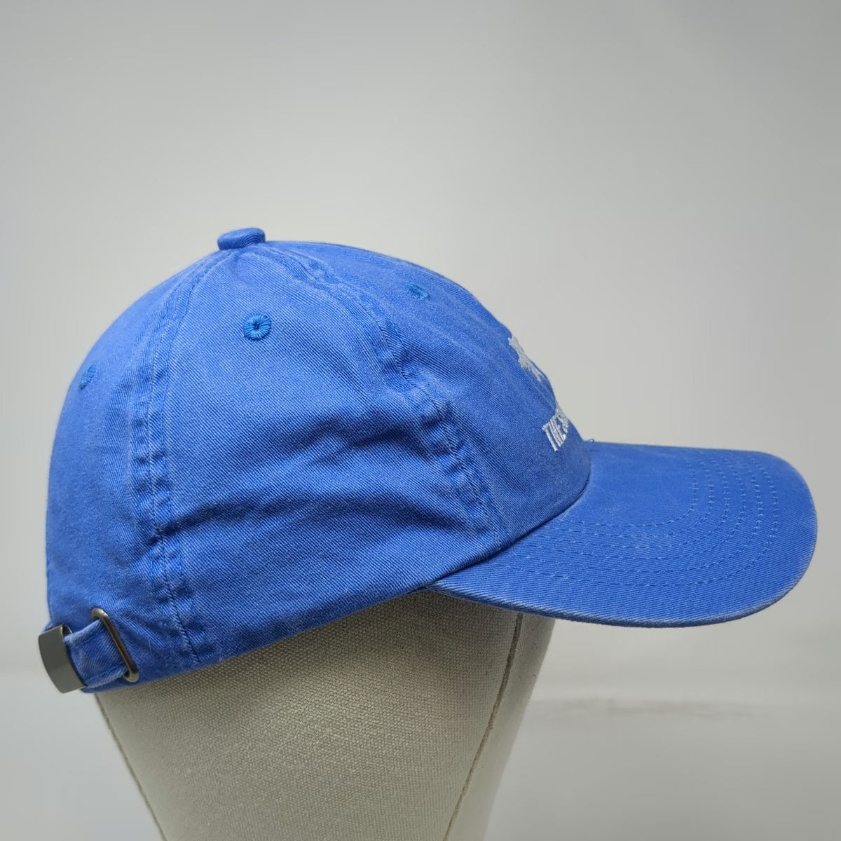 Port Authority Blue Baseball Cap One Size Swimming Pig Embroidered Slideback