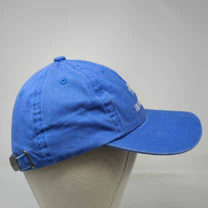Port Authority Blue Baseball Cap One Size Swimming Pig Embroidered Slideback