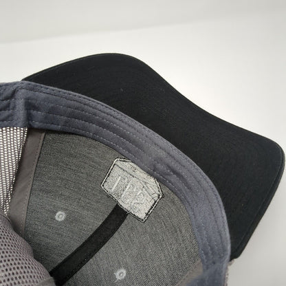 LCS Snapback 112 Trucker Hat Gray One Size Adjustable Mesh Back Richardson