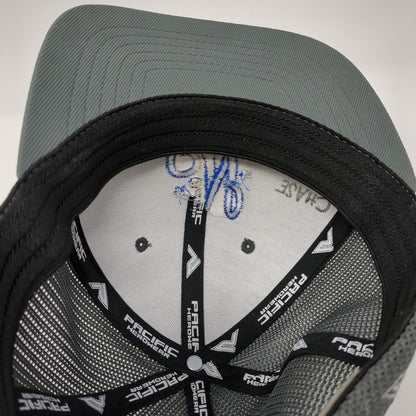 Boise N Youth Fitted Trucker Hat Gray 6 3/8-6 7/8 Mesh Back Pacific Headwear