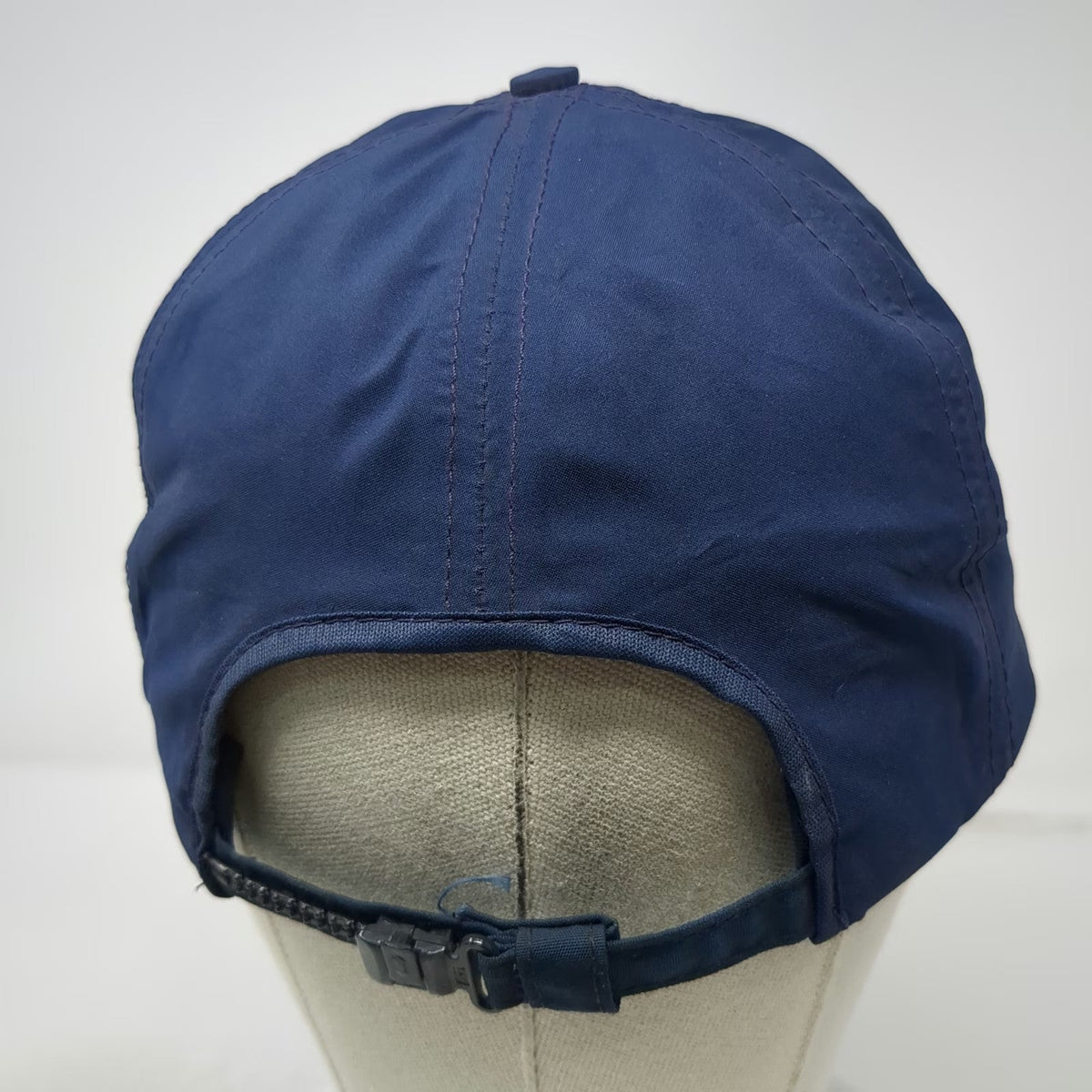 Columbia Baseball Cap Blue Gore-Tex Made USA Slideback Hat Vintage Blank