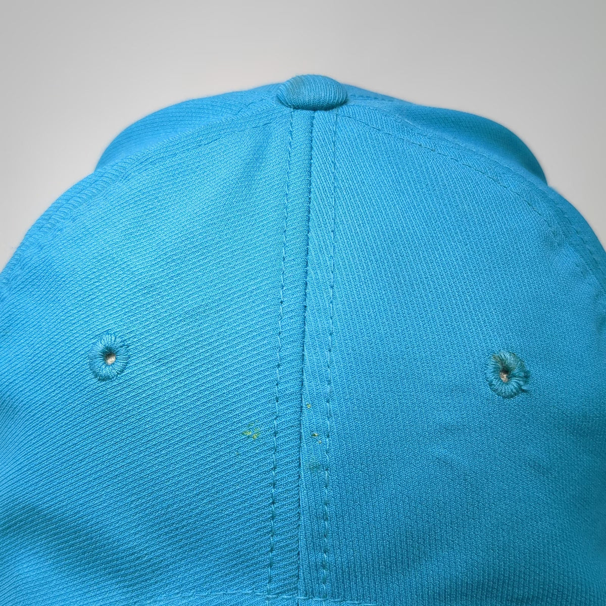 Puma Blue Snapback Hat One Size White Embroidered Logo Athletic Baseball Cap