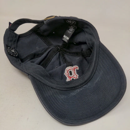 '47 Brand Men's Slideback Hat Blue OSFA Embroidered Boston Red Sox Logo