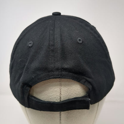 Pizza Hut Baseball Cap Black One Size Strapback Cotton Embroidered 6 Panel Hat