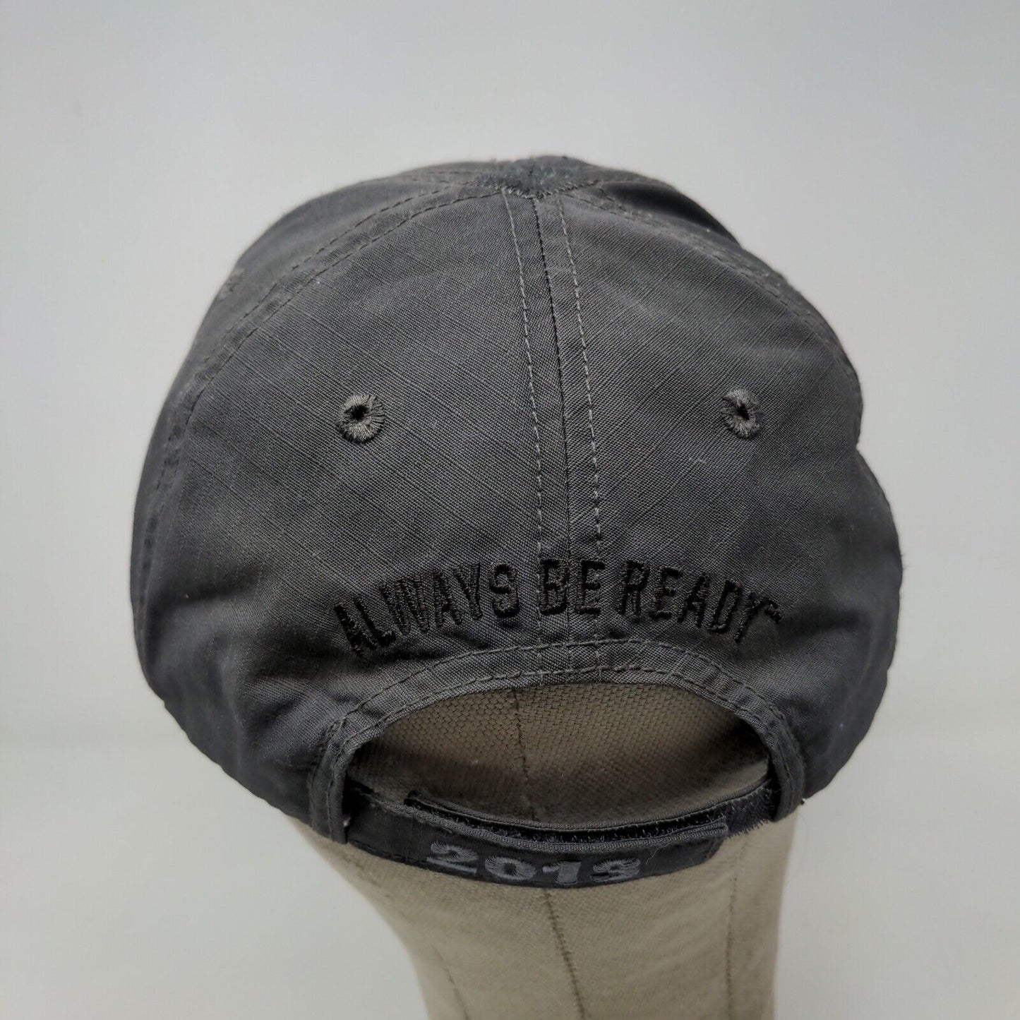 5.11 Tactical Series Men's Strapback Hat Gray Size OS Embroidered Logo 2019