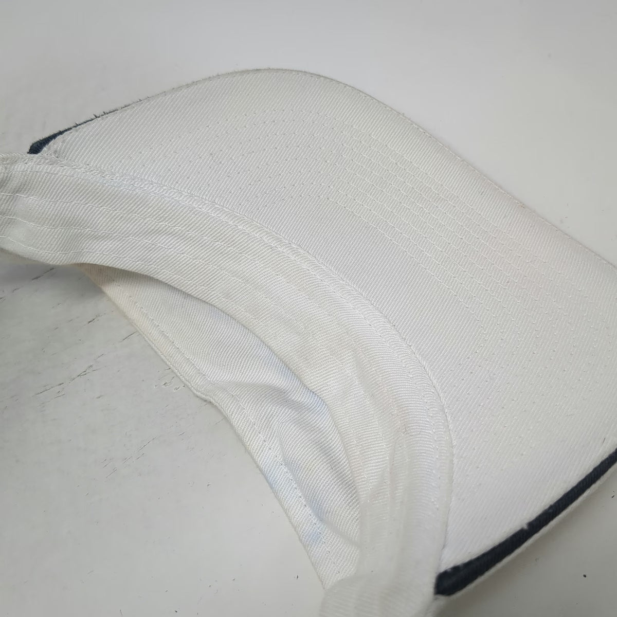Toppers Marriott Maui Ocean Club White One Size Visor Hat Vacation Resort Whale